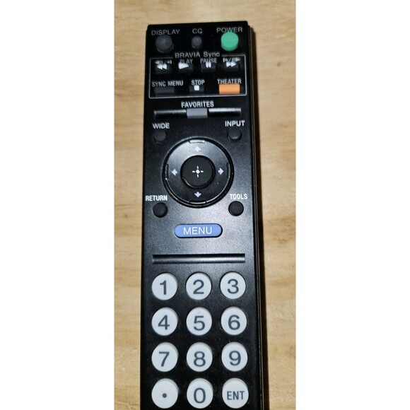 GENUINE SONY RM-YD028 BRAVIA LCD TV REMOTE CONTROL KDL-46V5100 KDL-32XBR9 Tested - Picture 3 of 8